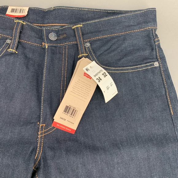 Levi’s 511 Selvedge Slim Men’s 34x32 Jeans NEW - Picture 4 of 5